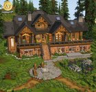 POV: you try to recreate waspycraft’s detailed cabin on your Minecraft world.