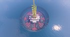 For my first large build I drained an ocean monument and made my own interpretation with a Guardian farm