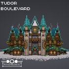 Tudor Houses. Made as a starting point for a steampunk city I am working on
