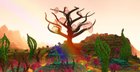 Psychedelic Minecraft Build 0_o I'm calling this Paradise Valley