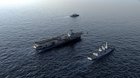French carrier strike group at 1:1 scale