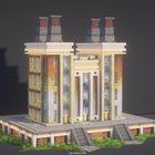 Two buildings I made.