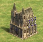 The franks wonder of Age of Empires 2 in Minecraft :D