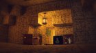 My first realistic Minecraft scene in 3D using blender.