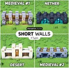 Here are some short walls designs I came up with! Tell me your favourite in the comments :)