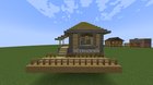 Beach house I made as a template for a survival world. Give me Criticism so i can become a better builder, please.