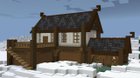 Progress on my kinda-sorta-loosely Skyrim Lakeview Manor inspired survival house. What do you think? Can post more/better photos of people want them!