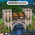Here's a Medieval roofed bridge I created!