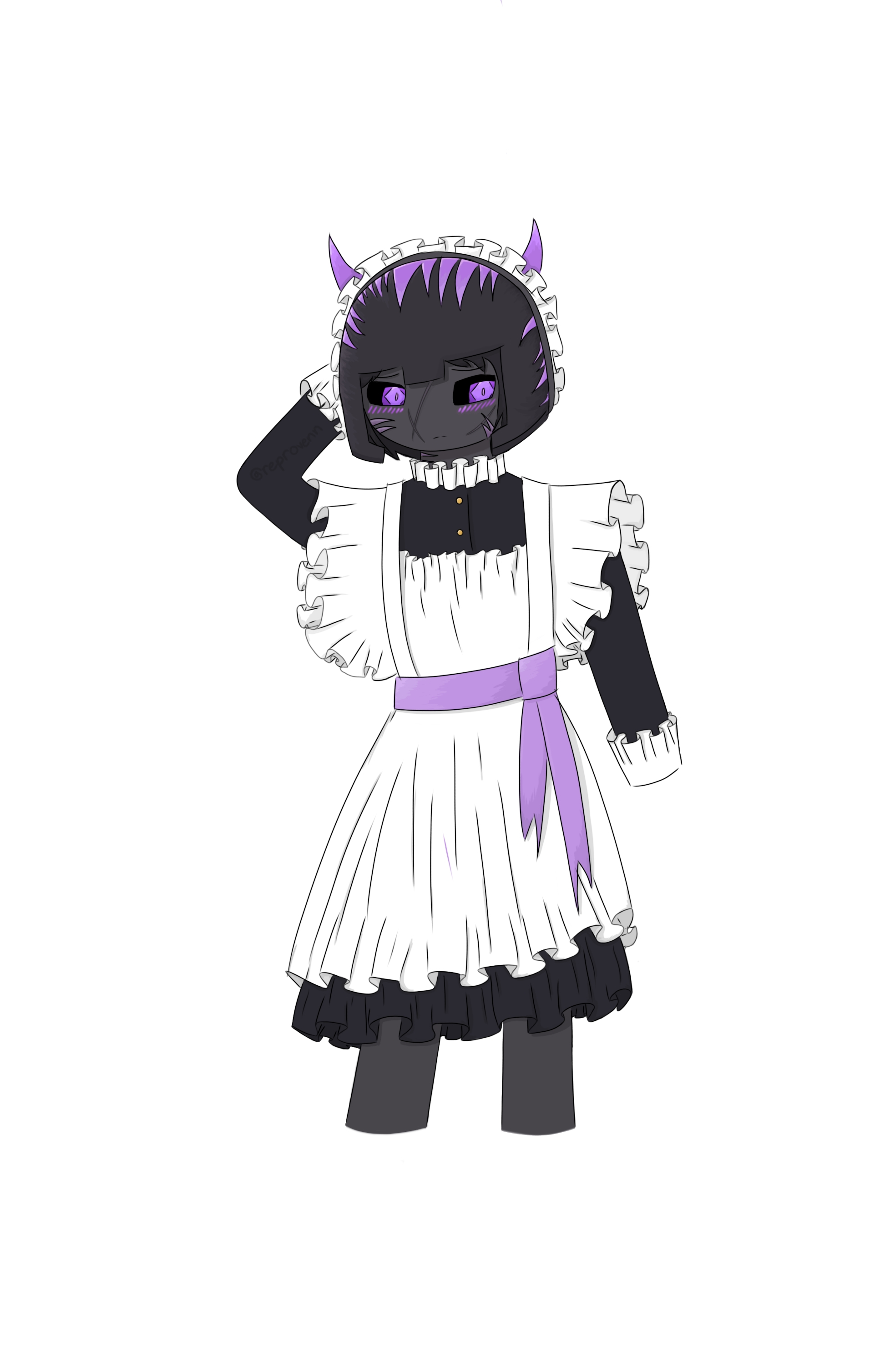 Maxor in a Maid outfit lmao.jpg