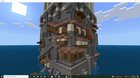 Isolated ocean base details and interior