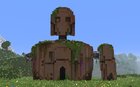 A forgotten robot decaying in the hills.