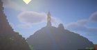 trying new building style - general trend i've been noticing of using block colours from far away in a general like painting way
