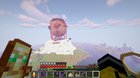 I built the dome a monument from the video game rust in minecraft!