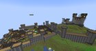 Expanding my survival town build and now added a castle