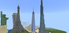 Freedom tower (Should I swap the ice blocks with blue/cyan glass or is it good as it is?)