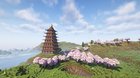 Pagoda I built in hardcore mode, still a little WIP.