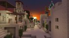 Sunrise on my custom desert village.