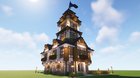 A house I made for my city in MineColonies!