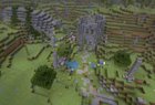 Collapsed tower + Area map
