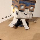 I made the Happy Ghast out of carboard
