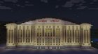 Made a hockey rink tried to make it look pretty similar to chicago stadium; thoughts?