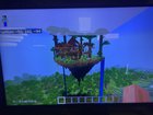 Built some sort of floating island?