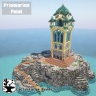 Prismarine Point! A guardian themed lighthouse for a silly Saturday build :)