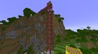 Elevator I built going up the mountain 