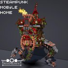 Steampunk mobile home I built, emphasis on mobile