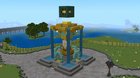 Village Well from Minecraft legends + Well of Fate recreated on my realm