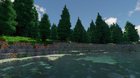 Day 2 of working on my custom landscape. Showed pics from day 1 as well