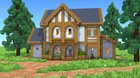 Fully decorated medieval survival house