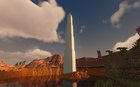 Made a 1:1 scale Washington Monument in my survival world
