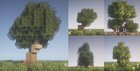 Custom simple trees to decorate your garden.