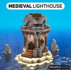 Here is a small Medieval Lighthouse I created!