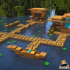 Swamp Village Concept built by me and @wafflebuilds