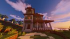 Victorian style mansion.