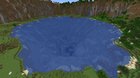Found this CURSED lake generation while exploring today