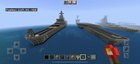 Front and side view of my recent Warship builds based on USS Midway and the Iowa Class battleships
