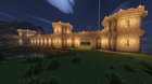 A defensive wall I made for my village (before/after)