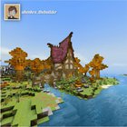 A Fantasy House with Autumn Environment. What do you think about it. Rate from 1 to 10. (İ posted in r/minecraft too)