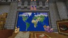 Map wall of the server that I’m on with my pirate ship
